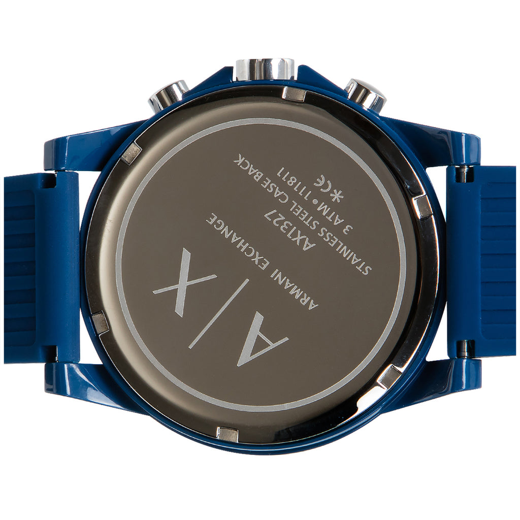 Van Watch Blue AX1327 Chronograph Exchange Quartz Grocery – Men\'s Armani
